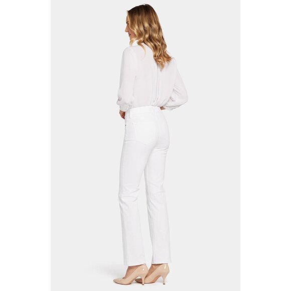 NWT NYDJ Womens Size 2 2x32 Optic White Marilyn Straight Leg Stretch Jeans NEW - Picture 8 of 8